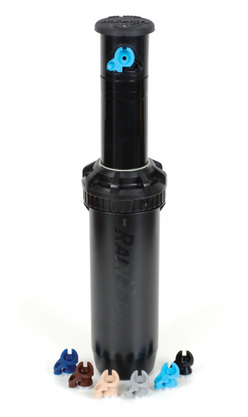 Versenkregner 1" - Typenreihe FALCON® 6504: - Teilkreisregner SS mit Standrohr aus Edelstahl 1“ BSP